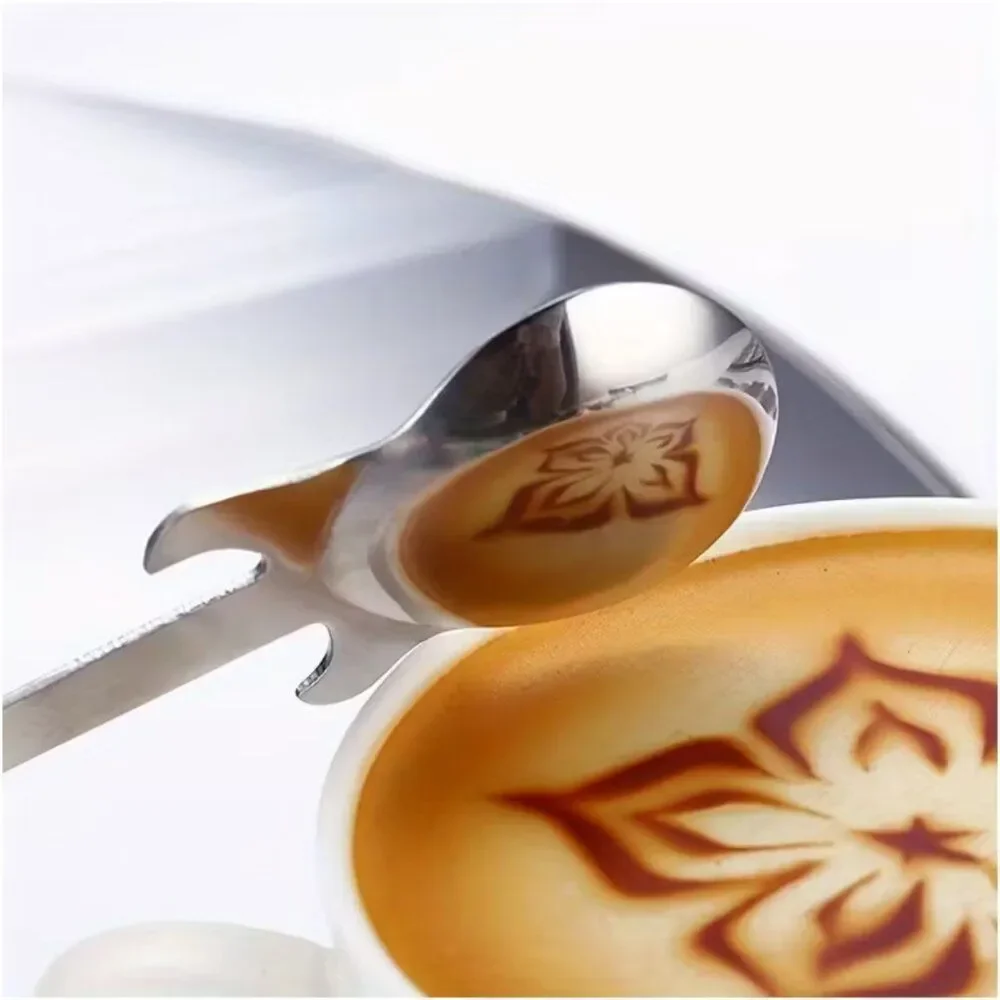 NWT Guitar Stainless Steel Coffee Spoon Set 2 Tea Espresso Stirrer Novelty Gift